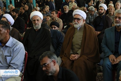 مراسم چهلمین روز درگذشت آیت الله ناصری (رحمت الله علیه) در گلستان شهدای اصفهان برگزار شد.