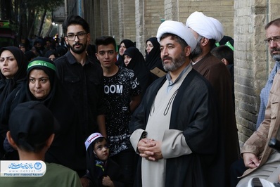 برپایی موکب شورای هیئات مذهبی امور بانوان و اداره کل تبلیغات اسلامی استان اصفهان