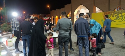 موکب های شادی هفته امامت و ولایت امام زمان(عج) برپا شد