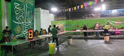 موکب های شادی هفته امامت و ولایت امام زمان(عج) برپا شد