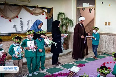 یک روز درسی با روحانی مستقر در شهرستان هفتکل