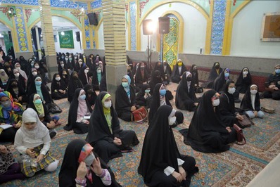 اجتماع دختران حاج قاسم در اهواز
