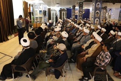 حضور مدیرکل و رؤسای تبلیغات اسلامی استان اصفهان در گلستان شهدای کرمان
