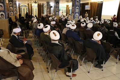 حضور مدیرکل و رؤسای تبلیغات اسلامی استان اصفهان در گلستان شهدای کرمان