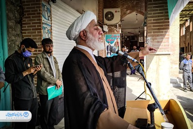 راهپیمایی مردم  شهرستان لالی برگزار شد