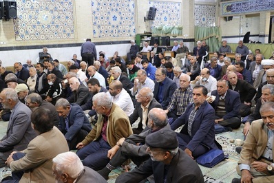 مراسم بزرگداشت شهدای حادثه تروریستی و غمبار حرم حضرت احمد بن موسی (ع) برگزار شد