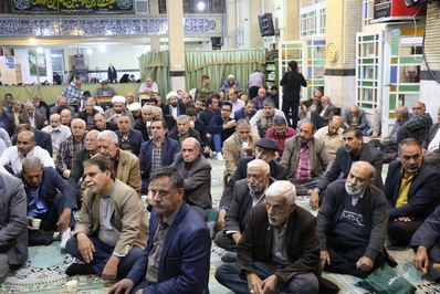 مراسم بزرگداشت شهدای حادثه تروریستی و غمبار حرم حضرت احمد بن موسی (ع) برگزار شد