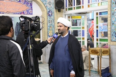 مراسم بزرگداشت شهدای حادثه تروریستی و غمبار حرم حضرت احمد بن موسی (ع) برگزار شد
