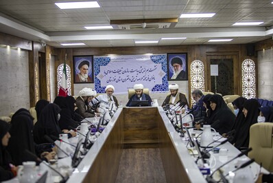 نشست رئيس سازمان تبليغات اسلامي با مدیران نهادهای جبهه فرهنگی استان خوزستان