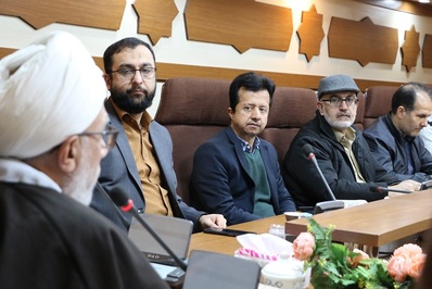 حجت الاسلام شکریان با کارکنان اداره کل تبلیغات اسلامی اصفهان دیدار کرد