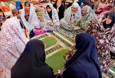 مساجد آبادان؛ میزبان دختران معتکف