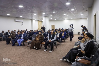 دیدار جامعه قرآنی خوزستان با نماینده ولی فقیه