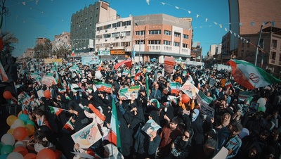 حماسه مردم اهواز در راهپیمایی 22 بهمن