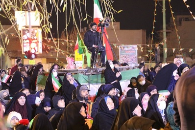 پویش پرچم افتخار در جشن بزرگ ملت برگزار شد