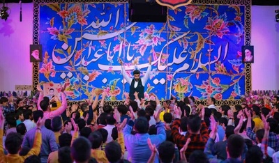 جشن میلاد امام حسین(ع) در هیئت فدائیان حسین(ع) اصفهان