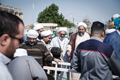 حضور مدیران کل استان‌ها در مناطق راهیان نور