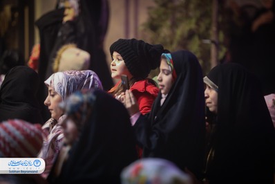 حضور حجت‌الاسلام قمی در جشن مردمی نیمه شعبان