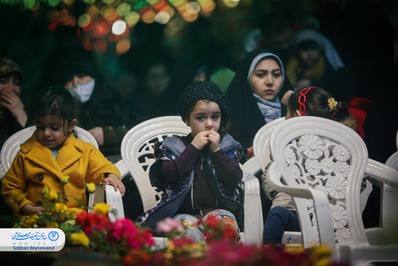 حضور حجت‌الاسلام قمی در جشن مردمی نیمه شعبان