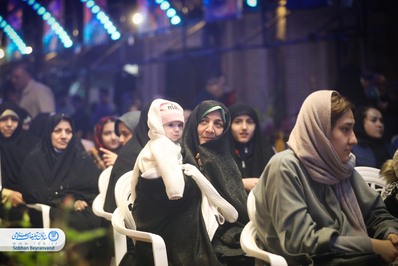 حضور حجت‌الاسلام قمی در جشن مردمی نیمه شعبان