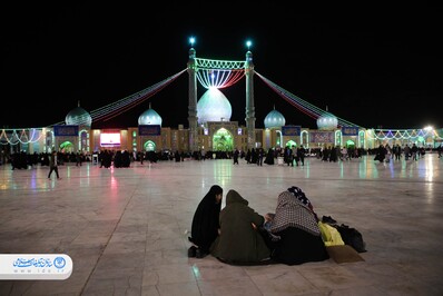 جشن ایام شعبانیه در مسجد جمکران