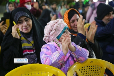 جشن مردمی نیمه شعبان در رشت