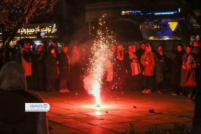 جشن مردمی نیمه شعبان در رشت