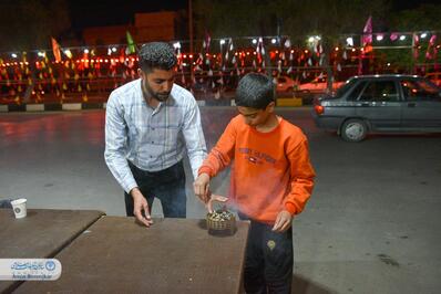 جشن مردمی نیمه شعبان در شیراز