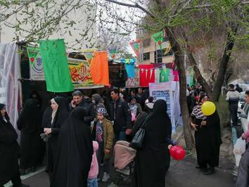 موکب پذیرایی از منتظران حضرت ولیعصر(عج) با عنوان لبخند کوثر برپاشد