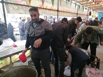موکب پذیرایی از منتظران حضرت ولیعصر(عج) با عنوان لبخند کوثر برپاشد