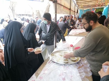 موکب پذیرایی از منتظران حضرت ولیعصر(عج) با عنوان لبخند کوثر برپاشد