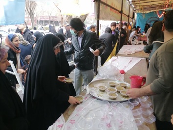 موکب پذیرایی از منتظران حضرت ولیعصر(عج) با عنوان لبخند کوثر برپاشد