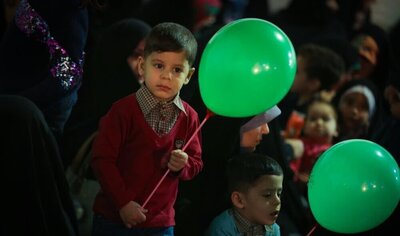 جشن میلاد امام زمان(عج) در هیئت انصارالحسین اصفهان