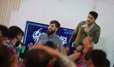 جشن میلاد امام زمان(عج) در هیئت انصارالحسین اصفهان
