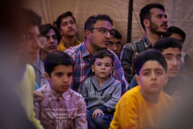 جشن میلاد امام زمان(عج) در هیئت انصارالحسین اصفهان