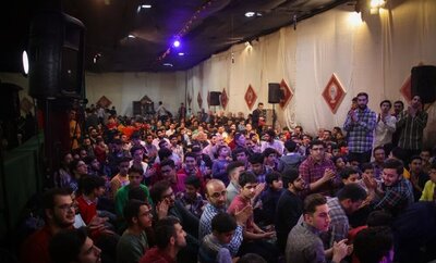 جشن میلاد امام زمان(عج) در هیئت انصارالحسین اصفهان