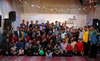 جشن میلاد امام زمان(عج) در هیئت انصارالحسین اصفهان