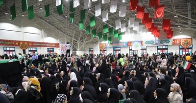 اجتماع بزرگ دختران دهه هشتادی و نودی در سالن گلستان شهدای اصفهان