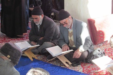 برگزاری محفل قرآنی و جشن میلاد امام مجتبی در حسینیه شهدای فریدونشهر