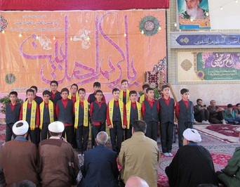 برگزاری محفل قرآنی و جشن میلاد امام مجتبی در حسینیه شهدای فریدونشهر
