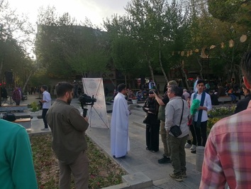 حضور خبرنگار و تصویر برداران شبکه المیادین لبنان