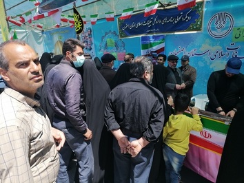 استقبال گسترده از بخش خوشنویسی صلواتی غرفه روز قدس