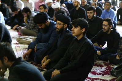 مراسم و قافله عزاداران امام جعفر صادق (ع) برگزار شد