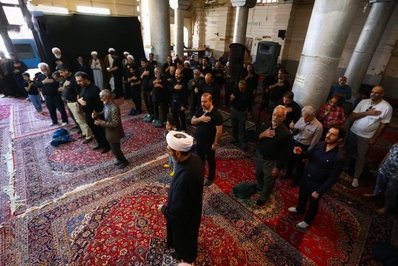 مراسم و قافله عزاداری عزاداران امام جعفر صادق (ع) برگزار شد