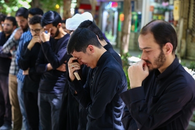 مراسم و قافله عزاداری عزاداران امام جعفر صادق (ع) برگزار شد