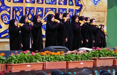 جشن روز دختر هیئت فدائیان حسین اصفهان