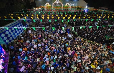 جشن میلاد امام رضا علیه السلام در هیئت فدائیان حسین اصفهان