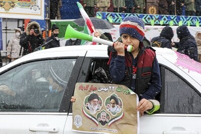 راهپیمایی ۲۲ بهمن در اردبیل به روایت تصویر