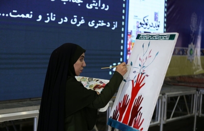 بیعت بانوان اصفهانی با ولایت در سالروز قیام پانزده خرداد ۱۳۴۲