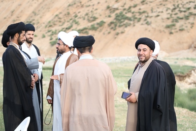 آیین افتتاحیه قرارگاه عملیاتی فصل استقبال٢ در منطقه عشایری