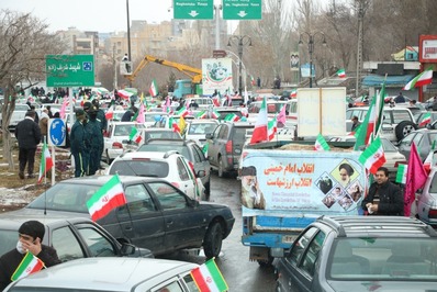 راهپیمایی باشکوه ۲۲ یهمن مردم تبریز